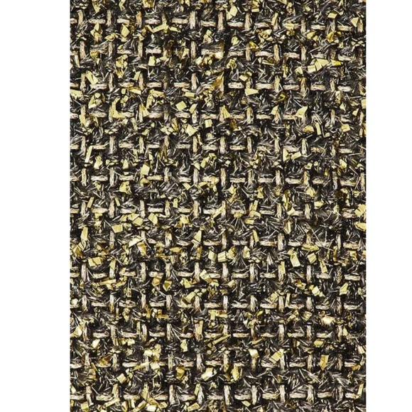 AMANDA UPRICHARD Gold Tweed Bellona Dress - Picture 4 of 4